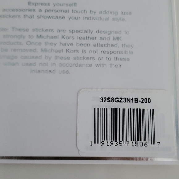 Michael kors leather sig phone pocket sticker … - Picture 4 of 8